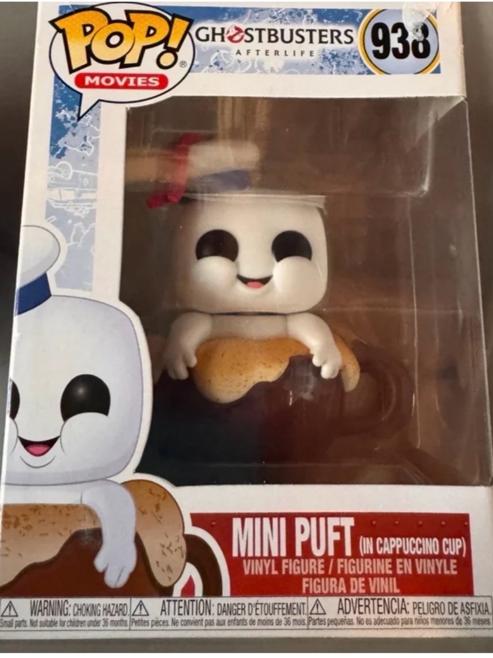 Funko Mini Puft Vinyl Figure - White, Brown, Red, Blue